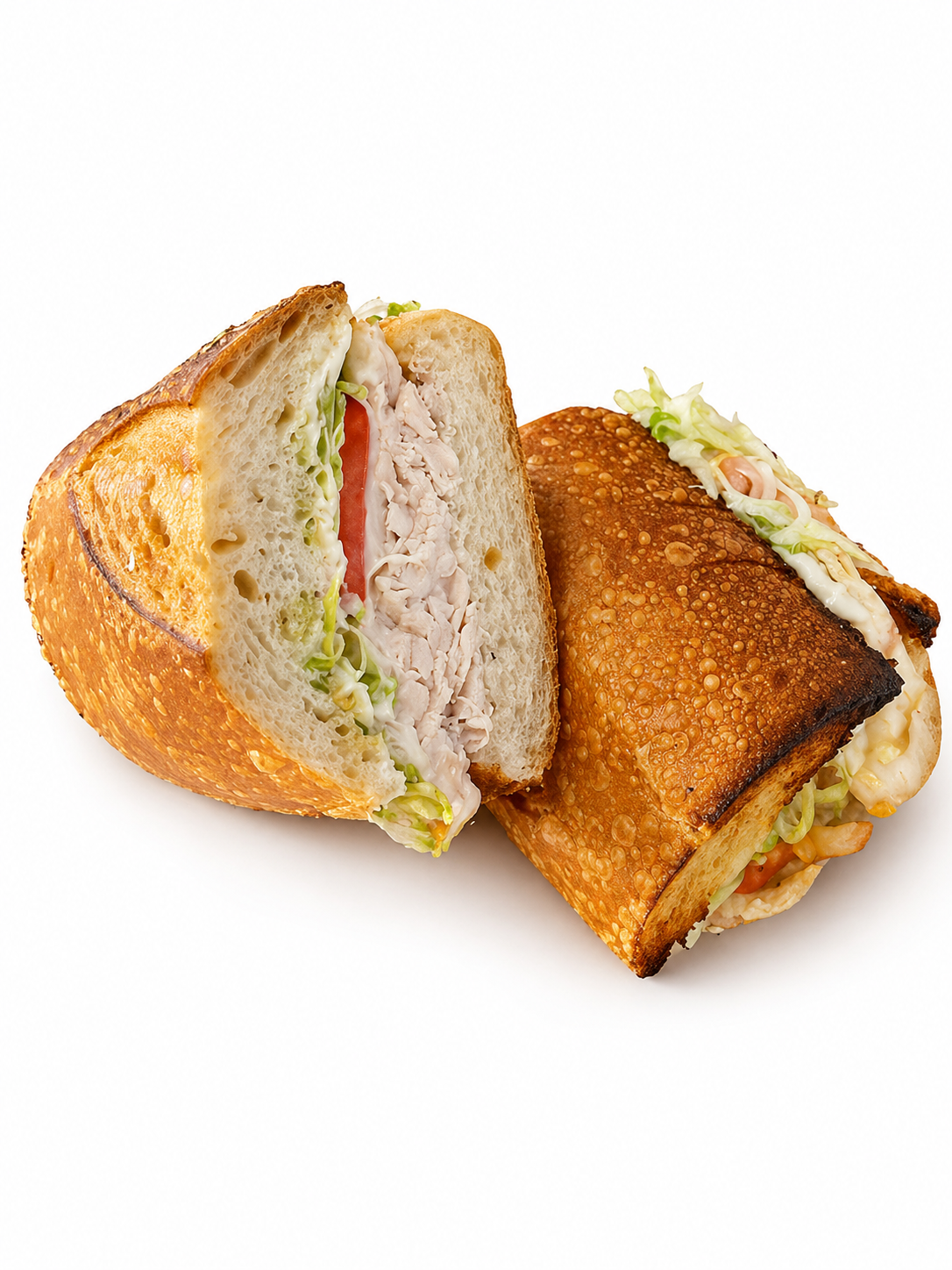 Chicken Garlic Asiago Sandwich