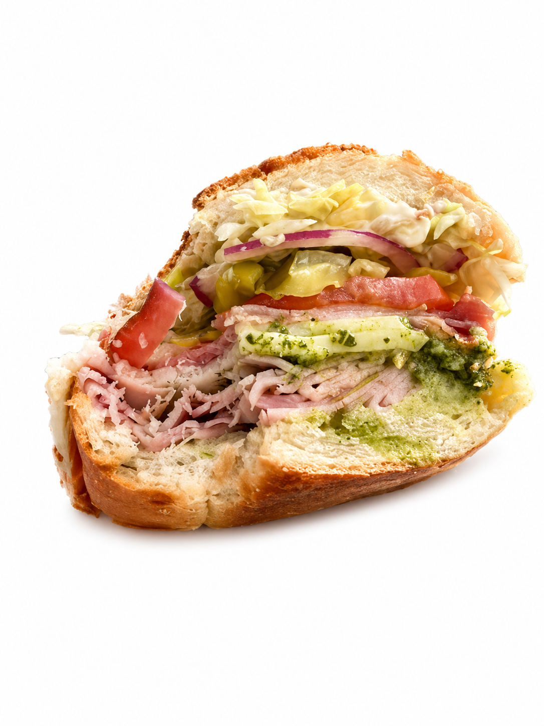 Rest In Pesto Sandwich